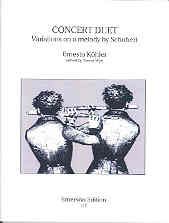 Kohler Concert Duet On A Schubert Melody Op67 Wye Sheet Music Songbook