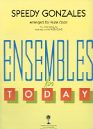 Mancini Speedy Gonzales Ensembles Today Flt Choir Sheet Music Songbook