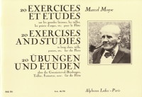 Moyse 20 Exercises Et Etudes Sur Les Grands Liason Sheet Music Songbook