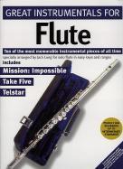 Great Instrumentals Flute Sheet Music Songbook