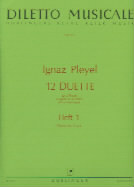 Pleyel Duets (12) Vol 1 Flute Duets Sheet Music Songbook
