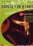 Boogie For Winds Flute Schenk/brunthaler Book & Cd Sheet Music Songbook