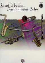 Great Popular Instrumental Solos Flute Book & Cd Sheet Music Songbook