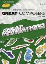 Great Composers Curnow Flute/oboe Book & Cd Sheet Music Songbook