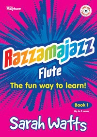 Razzamajazz Flute Watts Book & Audio Sheet Music Songbook