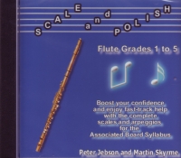Scale & Polish Flute Grades1-5 Jebson/skyrme Cd Sheet Music Songbook