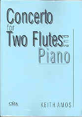 Amos Concerto Flute Duets Sheet Music Songbook