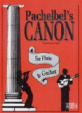 Pachelbel Canon Flute & Guitar Sheet Music Songbook