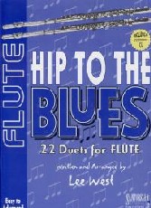 Hip To The Blues Flute Duets Book & Cd Sheet Music Songbook