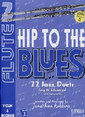 Hip To The Blues 2 Flute Duet Book & Cd Sheet Music Songbook