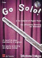 Go Solo Flute Beringen Book & Cd Sheet Music Songbook