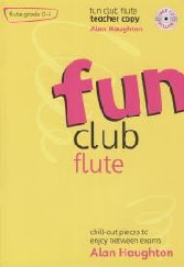 Fun Club Flute Grade 0-1 Teacher Book & Cd Sheet Music Songbook