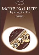Guest Spot More No 1 Hits Flute Book & Cd Sheet Music Songbook