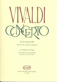 Vivaldi Concerto F Flute Sheet Music Songbook