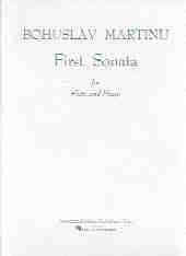 Martinu Sonata No 1 Flute Sheet Music Songbook