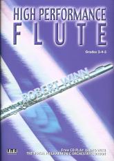 High Performance Flute Winn Grades 3-5 Book & Cd Sheet Music Songbook
