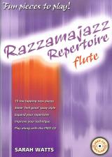 Razzamajazz Repertoire Flute Watts Book & Cd Sheet Music Songbook