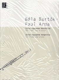 Bartok Suite Paysanne Hongroise Flute & Piano Sheet Music Songbook