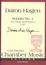 Hagen Sonata No 1 Flute Sheet Music Songbook