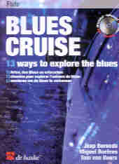 Blues Cruise Flute Book & Cd Sheet Music Songbook