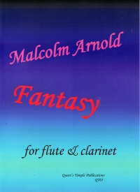 Arnold Fantasy For Flute & Clarinet Grade 4 - 6 Sheet Music Songbook