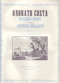 Costa Souvenir Dorient Ou Fantaisie Brillant Op12 Sheet Music Songbook