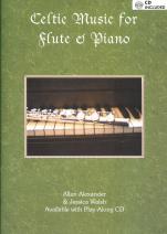 Celtic Music For Flute & Piano Alexander/walsh +cd Sheet Music Songbook