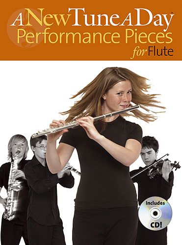 New Tune A Day Performance Pieces Flute Sheet Music Songbook