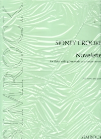 Crooke Novelette Emin Flute & Piano Sheet Music Songbook