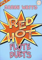 Red Hot Flute Duets Book 2 Watts Bk & Cd Sheet Music Songbook