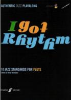 I Got Rhythm Flute Book & Cd Sheet Music Songbook