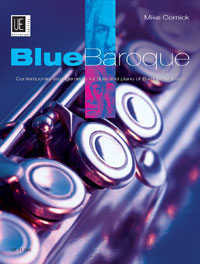 Blue Baroque Flute Cornick Flute And Piano Sheet Music Songbook
