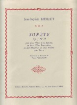 Loeillet De Gant Sonata Op 5 No 2 Flute Duet Sheet Music Songbook