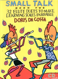 Small Talk Da Costa 32 Flute Duets Book 2 Inc Cd Sheet Music Songbook