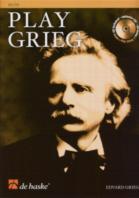 Grieg Play Grieg Flute Book & Cd Sheet Music Songbook