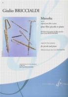Briccialdi Mazurka Op88 Beaumadier Piccolo & Pf Sheet Music Songbook
