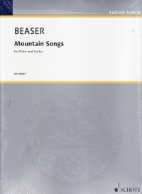 Beaser Mountain Songs Flute & Guitar Sheet Music Songbook