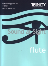 Trinity Flute Sound At Sight Grades 5-8 Sheet Music Songbook
