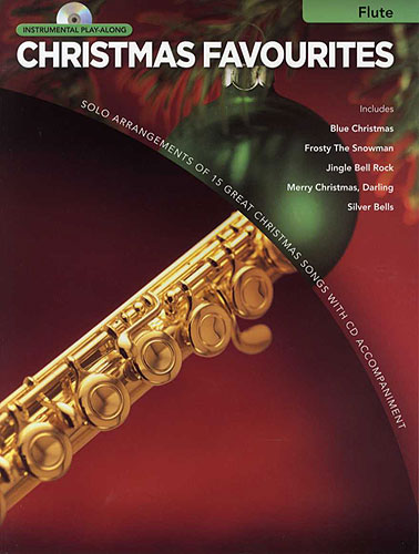 Christmas Favourites Flute Book & Cd Sheet Music Songbook