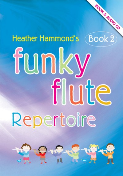 Funky Flute Repertoire Book 2 Hammond Pupil Bk&cd Sheet Music Songbook