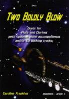 Two Boldly Blow Flute & Clarinet Duets Book & Cd Sheet Music Songbook