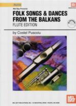 Folk Songs & Dances From The Balkans Flute Book Cd Sheet Music Songbook