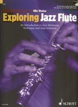 Exploring Jazz Flute Weston Book Cd Sheet Music Songbook