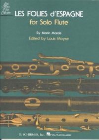 Marais Les Folies Despagne Flute Solo Sheet Music Songbook