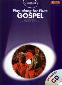 Guest Spot Gospel Flute Book & Cd Sheet Music Songbook