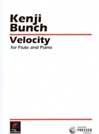 Bunch Velocity Flute & Piano Sheet Music Songbook