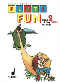 Flute Fun Vol 2 Searle 15 Easy Duets Sheet Music Songbook
