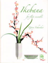 Schocker Ikebana Flute Ensemble Score & Parts Sheet Music Songbook