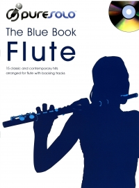 Pure Solo The Blue Book Flute Book & Cd Sheet Music Songbook