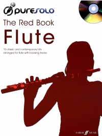 Pure Solo The Red Book Flute Book & Cd Sheet Music Songbook